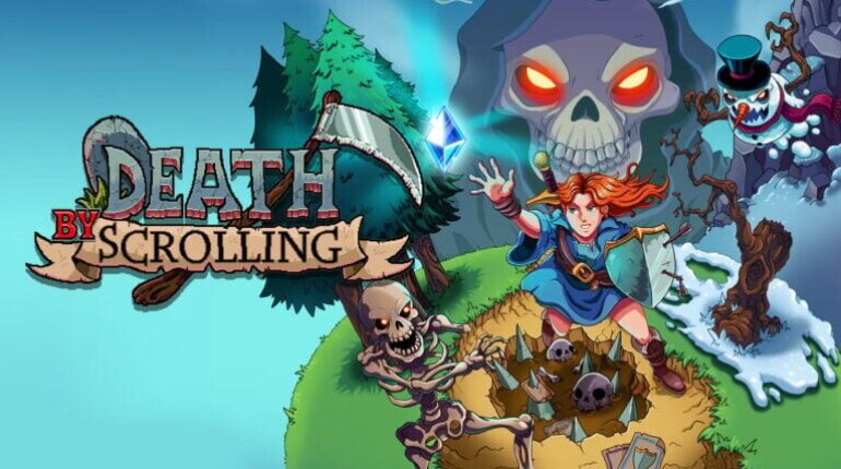 Death by Scrolling chega aos consoles em abril com ação roguelike frenética - PG Games Brasil