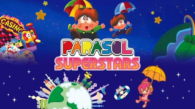 Parasol Superstars chega em abril reunindo dois clássicos 2D - PG Games Brasil