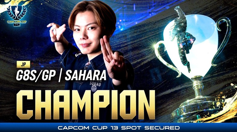 Sahara vence a Capcom Cup 12 e faz história em Street Fighter 6 - PG Games Brasil