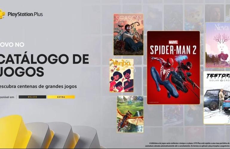PS Plus Extra e Deluxe recebem grandes destaques no catálogo - PG Games Brasil