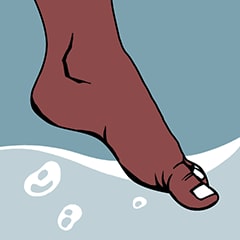 Molhando os Pezinhos