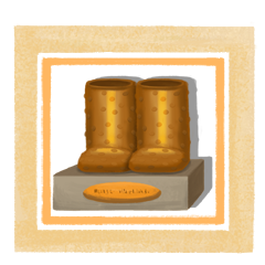 "What can I say? I know boots."