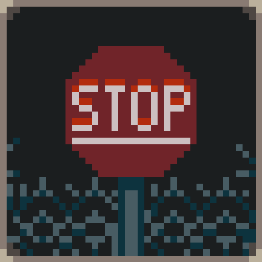 The road was closed. I went on foot