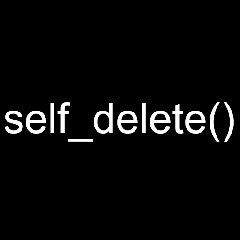 self_delete()